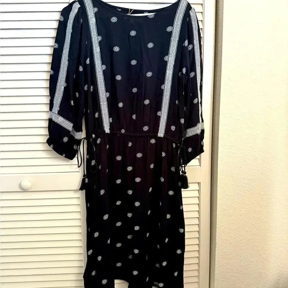 *Final Price* Ann Taylor LOFT Medium Bohemian Dress EUC Viscose - Picture 2 of 6